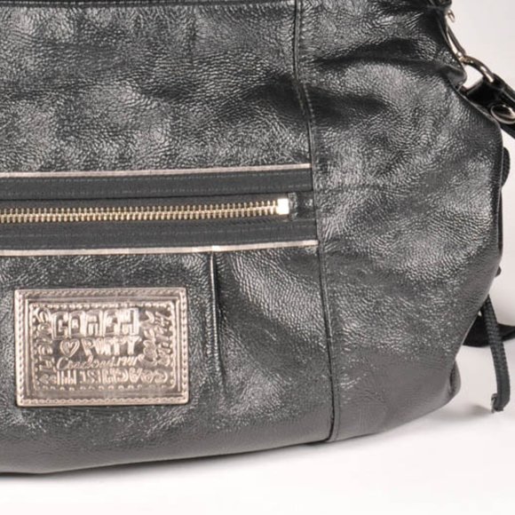 Coach, Black, Poppy Bag - Picture 3 of 7